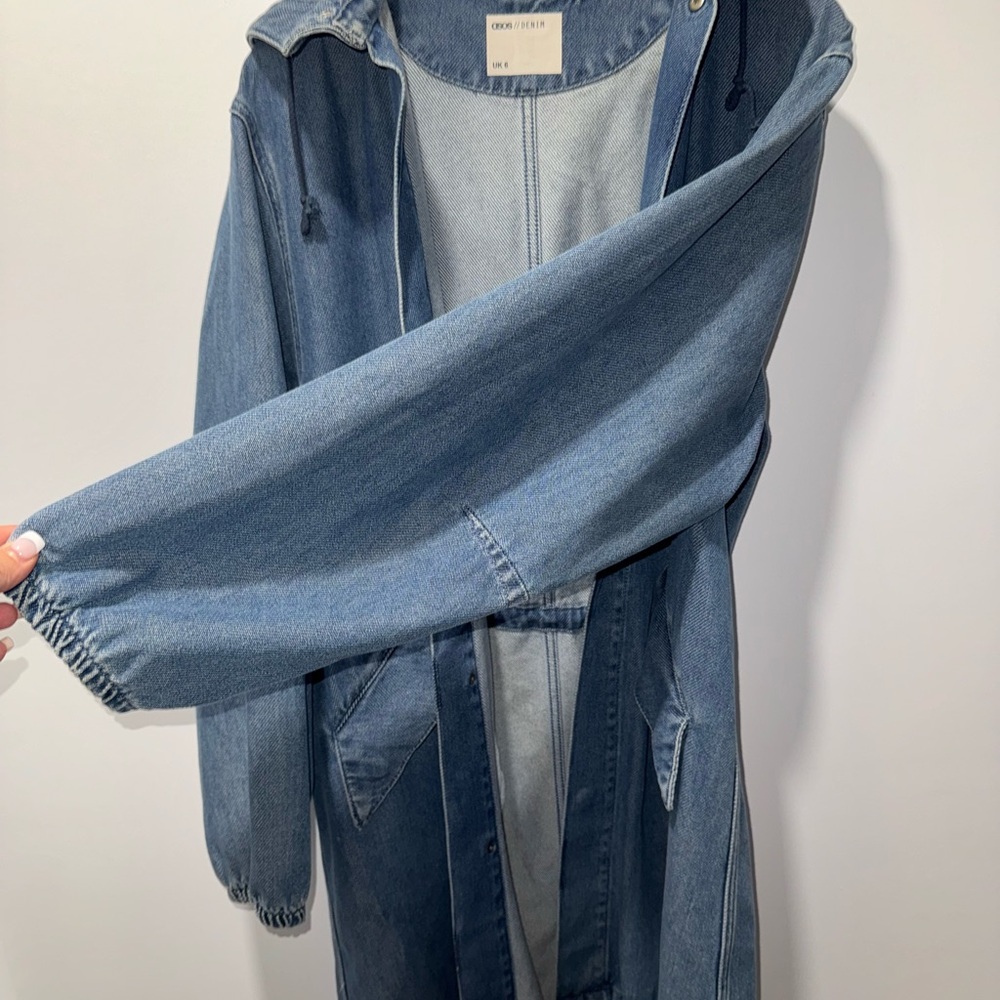 ASOS Long Denim Jacket - Picture 5 of 9